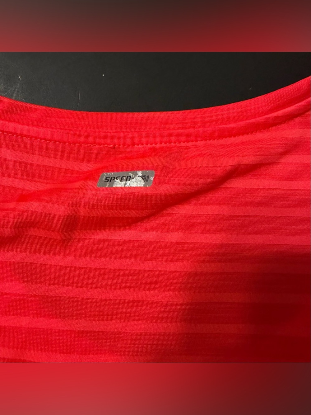 Spalding Women’s Short Sleeve Work Out Top Vneck Fluorescent Pink Quick Dri 2xl - Picture 15 of 16